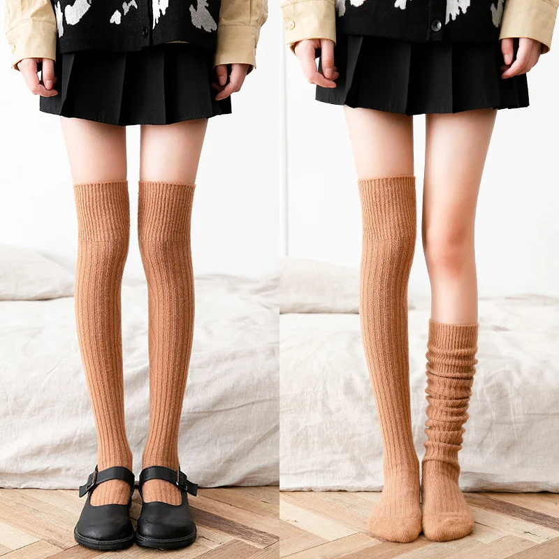 SP&CITY Winter Thicken Women's Stocking Japanese Harajuku Wool Knee-high Socks Pantyhose Woman Winter For Clothing Accessories 
SP&CITY Winter Thicken Women's Stocking Japanese Harajuku Wool Knee-high Socks Pantyhose Woman Winter For Clothing Accessories