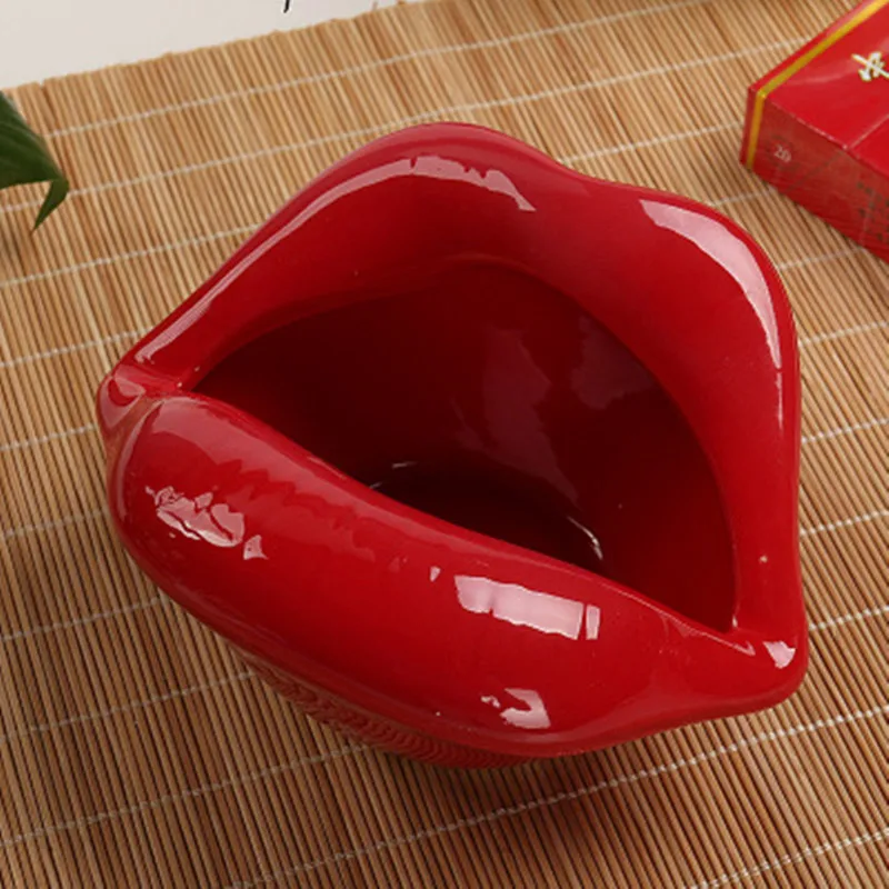 Cute Cartoon Cigar Ashtray Lips Ceramic Ashtray Creative Flower Pot Trendy Mouth Fashion Home Mini Send Boyfriend Gift
Cute Cartoon Cigar Ashtray Lips Ceramic Ashtray Creative Flower Pot Trendy Mouth Fashion Home Mini Send Boyfriend Gift