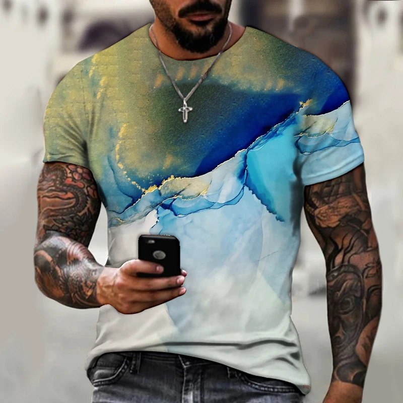 Leading the trend of men's 3D printing T-shirt exquisite fashion Harajuku street trend T-shirt oversized new creative cool
Leading the trend of men's 3D printing T-shirt exquisite fashion Harajuku street trend T-shirt oversized new creative cool