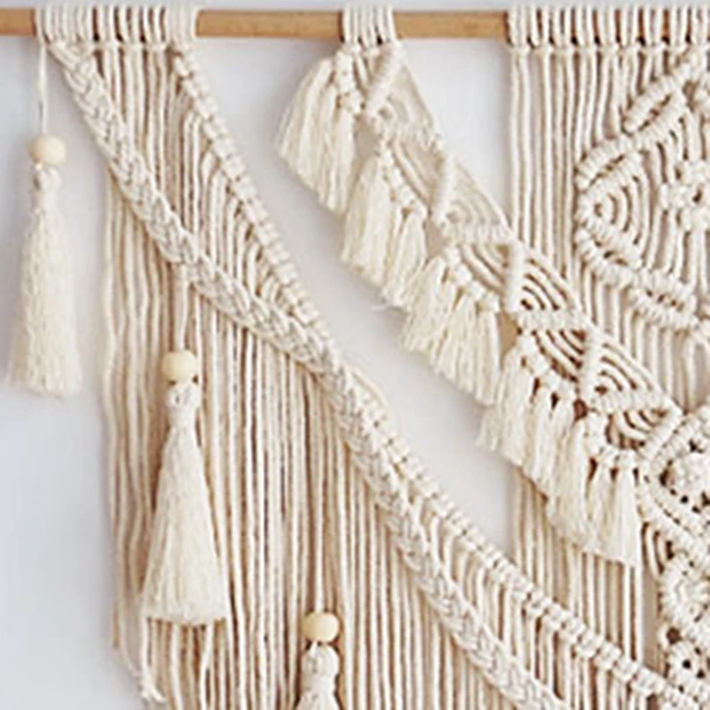 Nordic Bohemian Macrame Wall Hanging Tapestry Hand-Wovening Tassel Home Wall Decor Large Tapestry
Nordic Bohemian Macrame Wall Hanging Tapestry Hand-Wovening Tassel Home Wall Decor Large Tapestry