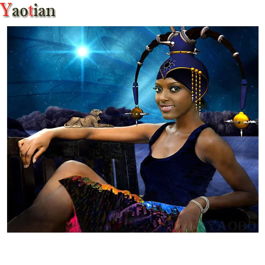 5D DIY Diamond Painting African woman Full Square Round Diamond embroidery Cross stitch Diamond mosaic Paint With Diamonds
5D DIY Diamond Painting African woman Full Square Round Diamond embroidery Cross stitch Diamond mosaic Paint With Diamonds