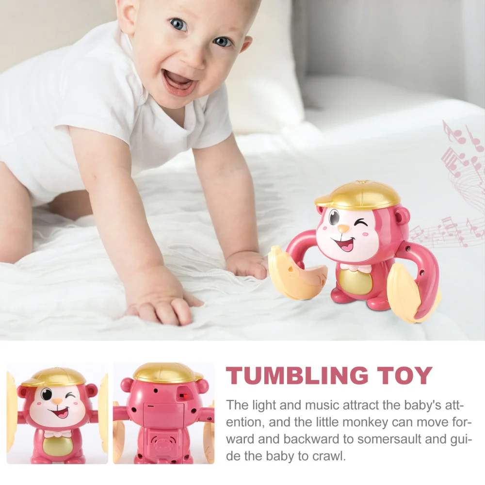 1PC Baby Crawling Somersault Monkey Sing Dance Electric Tumbling Monkey
1PC Baby Crawling Somersault Monkey Sing Dance Electric Tumbling Monkey