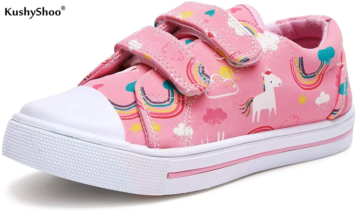 Kushyshoo Toddler Sneakers for Boys and Girls Cartoon Dual Hook and Loops Sneakers Baby Canvas Shoes
Kushyshoo Toddler Sneakers for Boys and Girls Cartoon Dual Hook and Loops Sneakers Baby Canvas Shoes