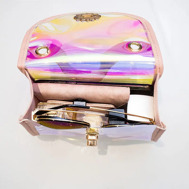 Cute Valentine's Day Small Transparent Bag Holographic Mini Handbags And Purse Holo Chain Bag Of Women 2020 Clutch Laser Bolsas
Cute Valentine's Day Small Transparent Bag Holographic Mini Handbags And Purse Holo Chain Bag Of Women 2020 Clutch Laser Bolsas