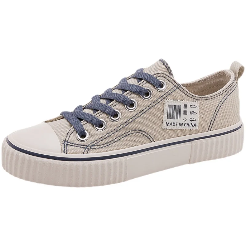 Platform Canvas Women Shoes Retro Lace-up Ladies Casual Sneakers Outdoor Breathable Leisure Footwear Real Pictures
Platform Canvas Women Shoes Retro Lace-up Ladies Casual Sneakers Outdoor Breathable Leisure Footwear Real Pictures