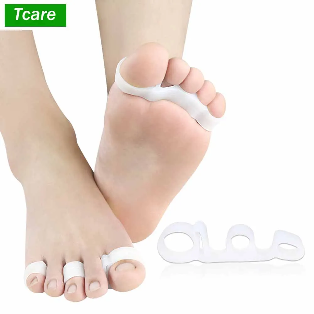 Tcare 2 шт./пара корректор шишки на большом пальце протектор Toe Выпрямитель
