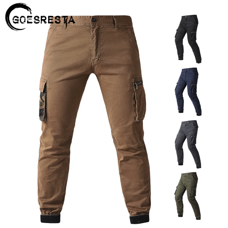 Men Cargo Pants 2021 Autumn New Cotton Military Outdoor Multi-Pocket Trousers High Quality Comfortable Fashion Casual Pants Men
Men Cargo Pants 2021 Autumn New Cotton Military Outdoor Multi-Pocket Trousers High Quality Comfortable Fashion Casual Pants Men