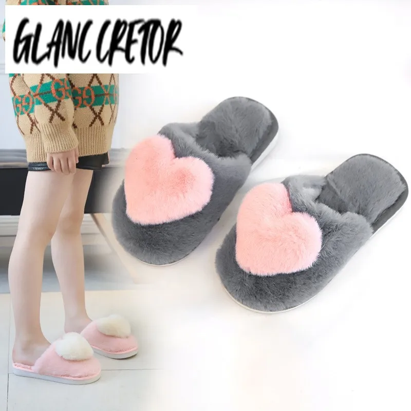 Girls Home Flip Flop Baby Boys Fur Slides Fashion Heart-shaped Cotton Indoor Shoes Warm Children Slippers Winter Kids Slippers
Girls Home Flip Flop Baby Boys Fur Slides Fashion Heart-shaped Cotton Indoor Shoes Warm Children Slippers Winter Kids Slippers