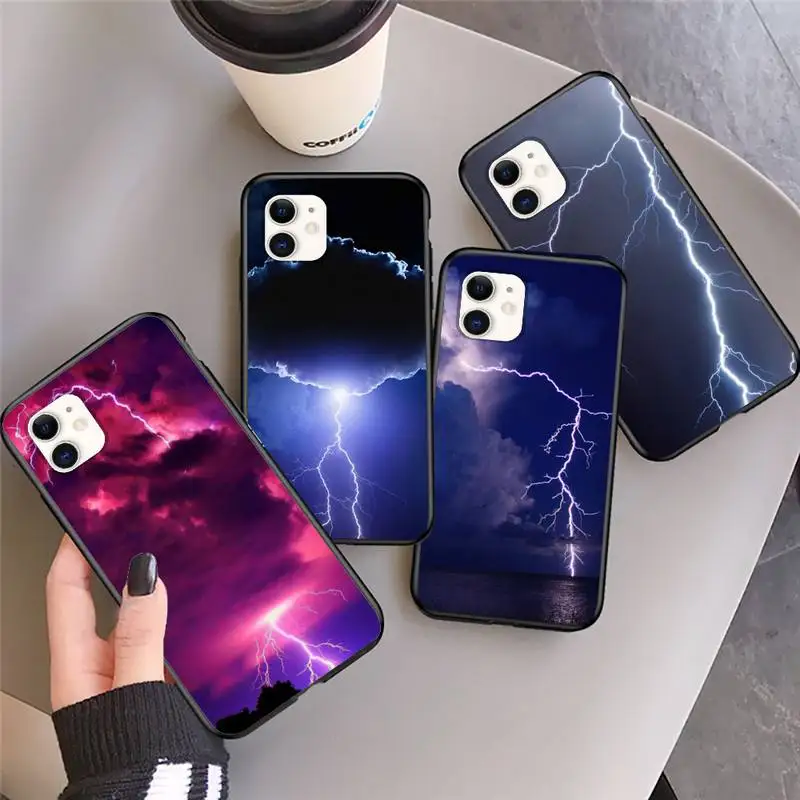 Sky lightning Style Phone Case For iphone 12 11Pro Max 11 XR XS Max X 8 7 6 6S Plus 5 5S SE 2020 soft Cover Shell
Sky lightning Style Phone Case For iphone 12 11Pro Max 11 XR XS Max X 8 7 6 6S Plus 5 5S SE 2020 soft Cover Shell