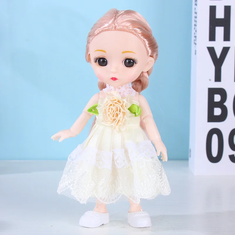 Mini 16cm Ball Jointed Doll 13 Movable Jointed Baby Girl Body Retro Style Kawaii Princess BJD Doll Toys for Girls Birthday Gift
Mini 16cm Ball Jointed Doll 13 Movable Jointed Baby Girl Body Retro Style Kawaii Princess BJD Doll Toys for Girls Birthday Gift
