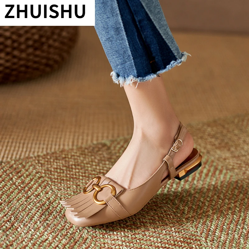 Shoes Woman 2021 New Square Toe Women's Shoes Fashion Comfortable Low-heeled Single Shoes Office Leather Women's Flat Shoes
Shoes Woman 2021 New Square Toe Women's Shoes Fashion Comfortable Low-heeled Single Shoes Office Leather Women's Flat Shoes