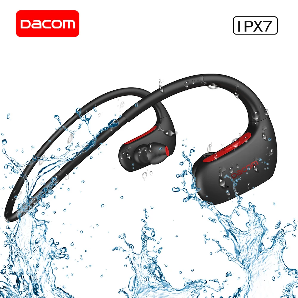 Спортивные Bluetooth наушники DACOM L05 беспроводные с глубокими басами встроенный