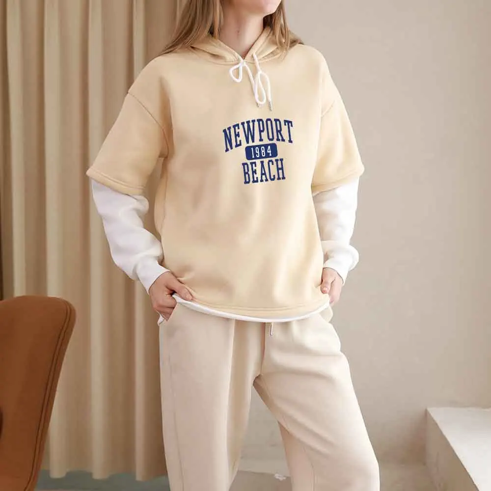 Fake Two Piece Top Color Block Hoodies Women Aesthetic Vintage Newport 1984 Summer Jacket Women Hip Hop Harajuku Long Sleeve
Fake Two Piece Top Color Block Hoodies Women Aesthetic Vintage Newport 1984 Summer Jacket Women Hip Hop Harajuku Long Sleeve