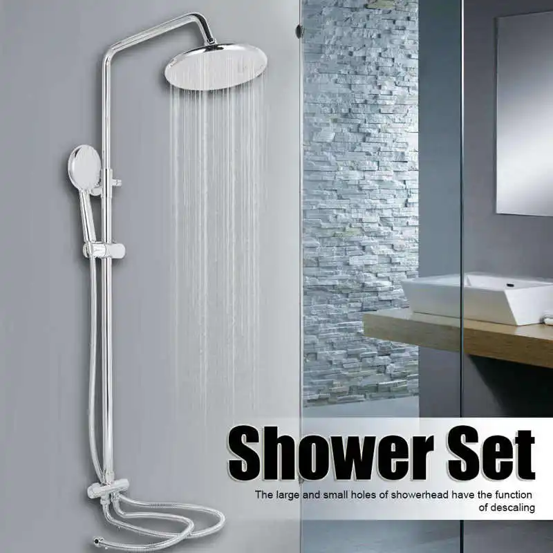 Shower Kit Household Wall Wounted Stainless Steel Shower Set Bathroom Accessories with Hand Bathroom Parts
Shower Kit Household Wall Wounted Stainless Steel Shower Set Bathroom Accessories with Hand Bathroom Parts