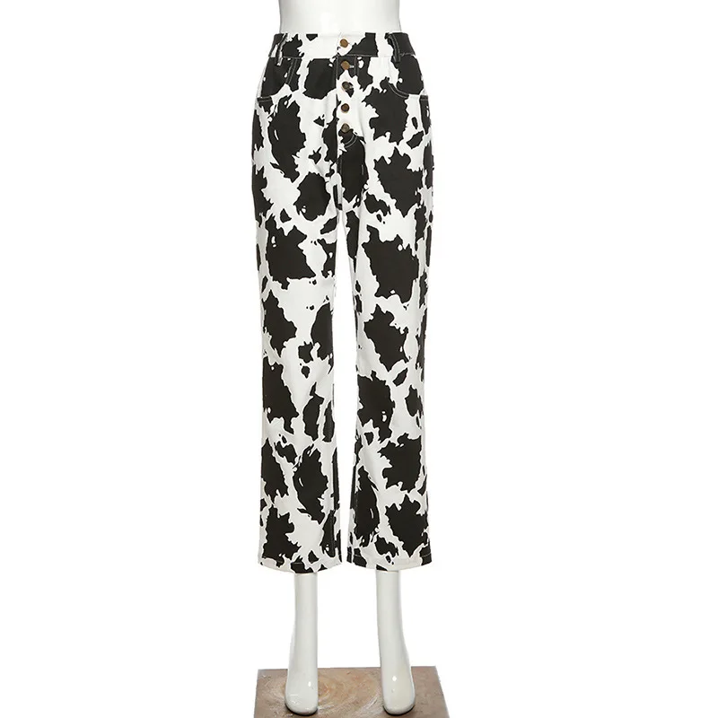 Zoulv Spring Woman Jeans Trousers High Waist Slim Black and White Color Matching Straight Pants Street Trend Joker Casual Jeans
Zoulv Spring Woman Jeans Trousers High Waist Slim Black and White Color Matching Straight Pants Street Trend Joker Casual Jeans