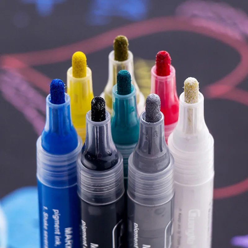 12 Colors Acrylic Painter Pens Color Marker Pens Multi Function Drawing Markers Album Graffiti Pen Creative DIY Art Supplies
12 Colors Acrylic Painter Pens Color Marker Pens Multi Function Drawing Markers Album Graffiti Pen Creative DIY Art Supplies