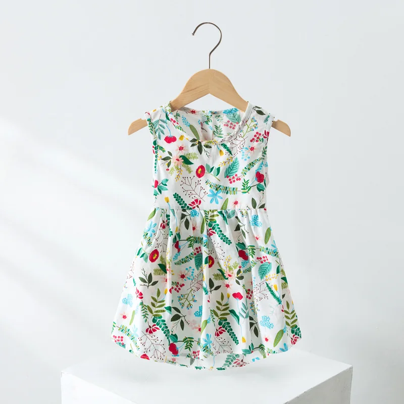 Girls Dress Flower Clothing Kids Baby Printed Comfortable Children Dress Fashion Garment Sleeveless Dress
Girls Dress Flower Clothing Kids Baby Printed Comfortable Children Dress Fashion Garment Sleeveless Dress