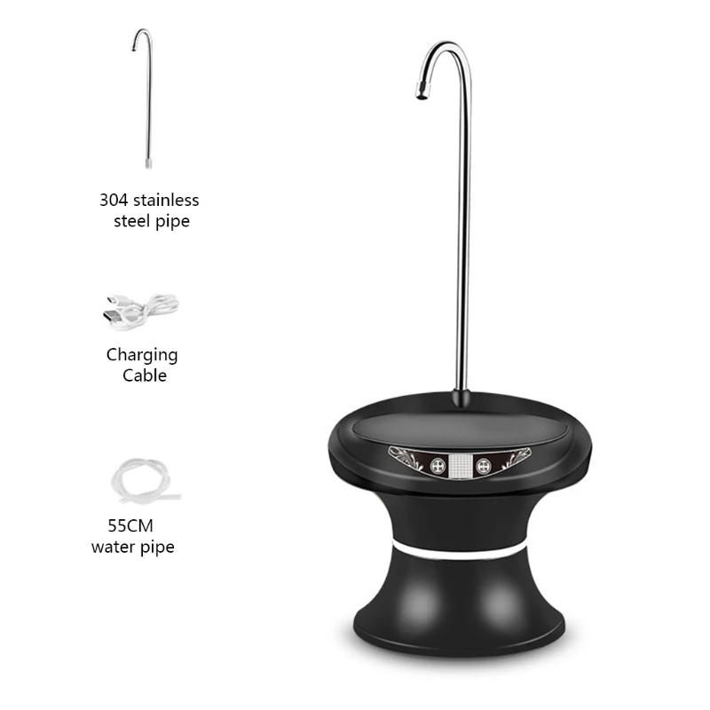 Portable Electric Pallet Bottled Water Pump Wireless Automatic Water Dispenser USB Rechargeable Bucket Bottle Dispenser Ultra-qu
Portable Electric Pallet Bottled Water Pump Wireless Automatic Water Dispenser USB Rechargeable Bucket Bottle Dispenser Ultra-qu