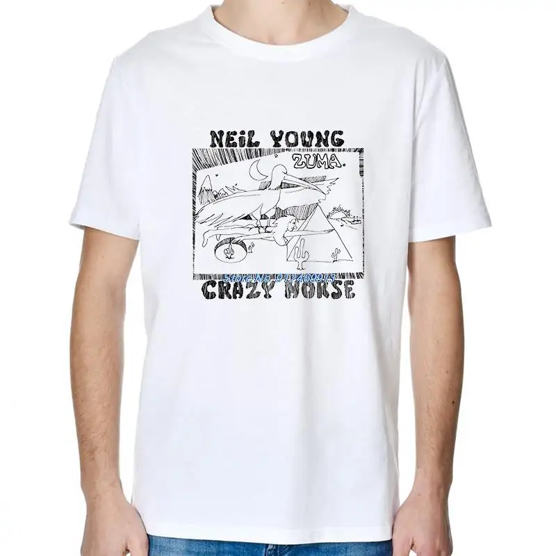 Neil Young Crazy Horse Zuma Folk Rock Retro Vintage Hipster Unisex White Tops Tee shirts graphic Unise t shirts Men clothing
Neil Young Crazy Horse Zuma Folk Rock Retro Vintage Hipster Unisex White Tops Tee shirts graphic Unise t shirts Men clothing