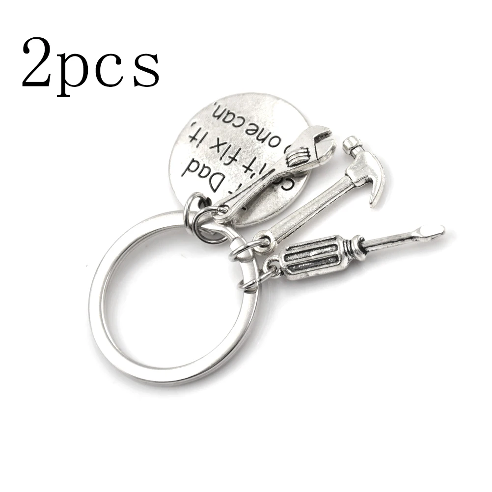 2pcs If Dad Can't Fix It No One Can Pendant Repair Kit Keychain Keyring Key Ring Women Men Key Chain Jewelry
2pcs If Dad Can't Fix It No One Can Pendant Repair Kit Keychain Keyring Key Ring Women Men Key Chain Jewelry