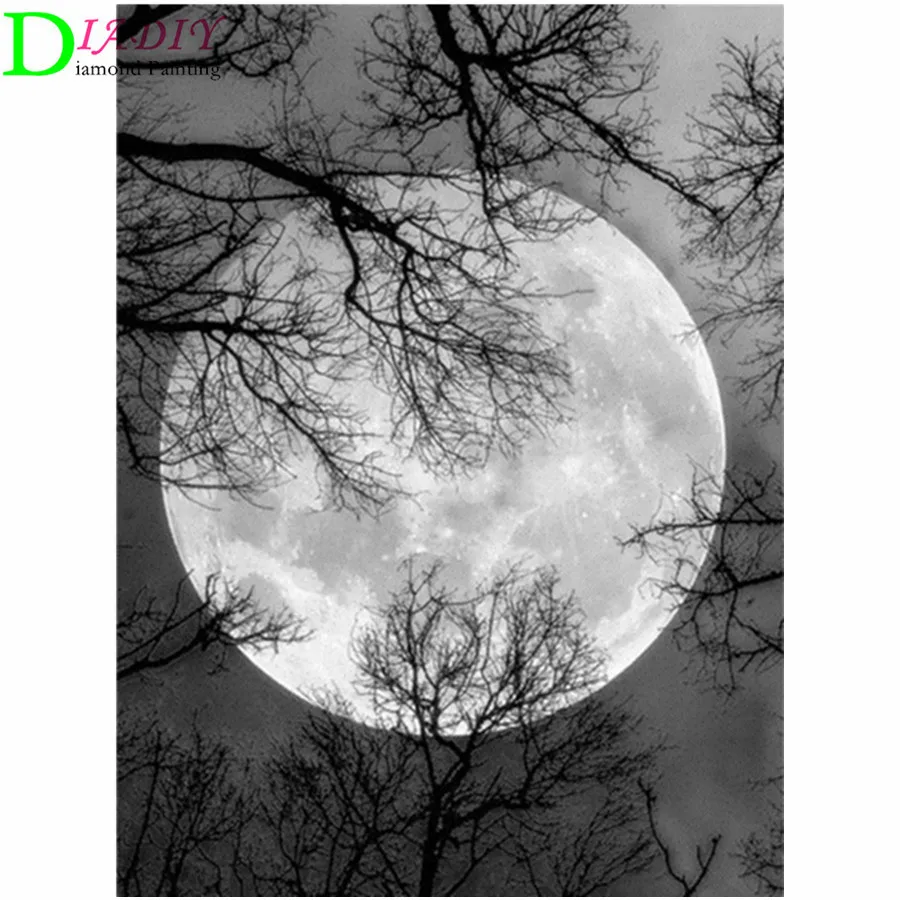 DIADIY 5D DIY Diamond Painting Moon Full Square Diamond Embroidery Landscape Cross Stitch Mosaic Sale Home Decoration
DIADIY 5D DIY Diamond Painting Moon Full Square Diamond Embroidery Landscape Cross Stitch Mosaic Sale Home Decoration