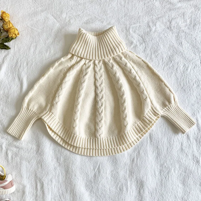 New Autumn Winter Kids Girls Long Sleeve Knit Turtleneck Sweater Cloak Children Clothing Baby Kids Girls Pullover Sweaters
New Autumn Winter Kids Girls Long Sleeve Knit Turtleneck Sweater Cloak Children Clothing Baby Kids Girls Pullover Sweaters