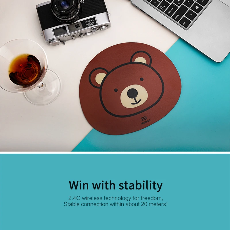 2.4G Wireless Mouse With Cute Cartoon Mouse Pad Computer Mouse 1600 DPI Ergonomic Optical Mouse USB Receiver For PC Laptop 
2.4G Wireless Mouse With Cute Cartoon Mouse Pad Computer Mouse 1600 DPI Ergonomic Optical Mouse USB Receiver For PC Laptop