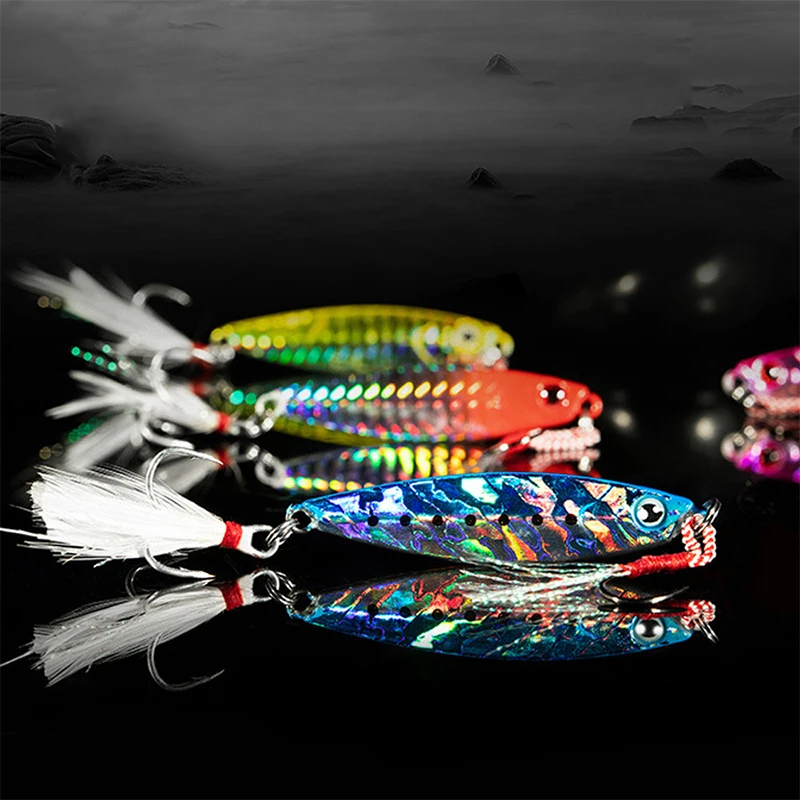 Фаргианская рыболовная приманка ложка форель джиг светильник силиконовая