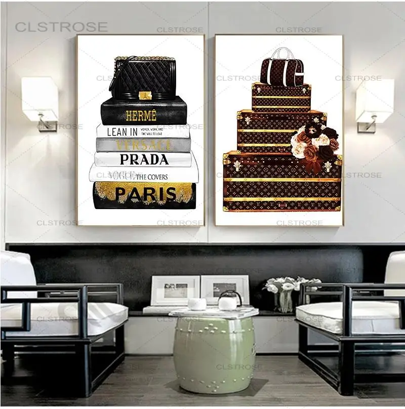 Fashion Bag Illustration Canvas Prints and Posters Modern Vogue Art Magazine Books Art Painting Wall Pictures Living Room Decor
Fashion Bag Illustration Canvas Prints and Posters Modern Vogue Art Magazine Books Art Painting Wall Pictures Living Room Decor