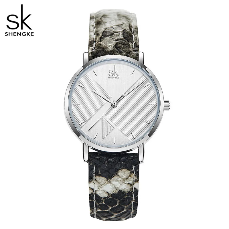 Shengke 2021 New Snakeskin Ladies Watch Mechanics Casual Fashion Waterproof Quartz Watch Three-Hand Feminino Watch For Women
Shengke 2021 New Snakeskin Ladies Watch Mechanics Casual Fashion Waterproof Quartz Watch Three-Hand Feminino Watch For Women