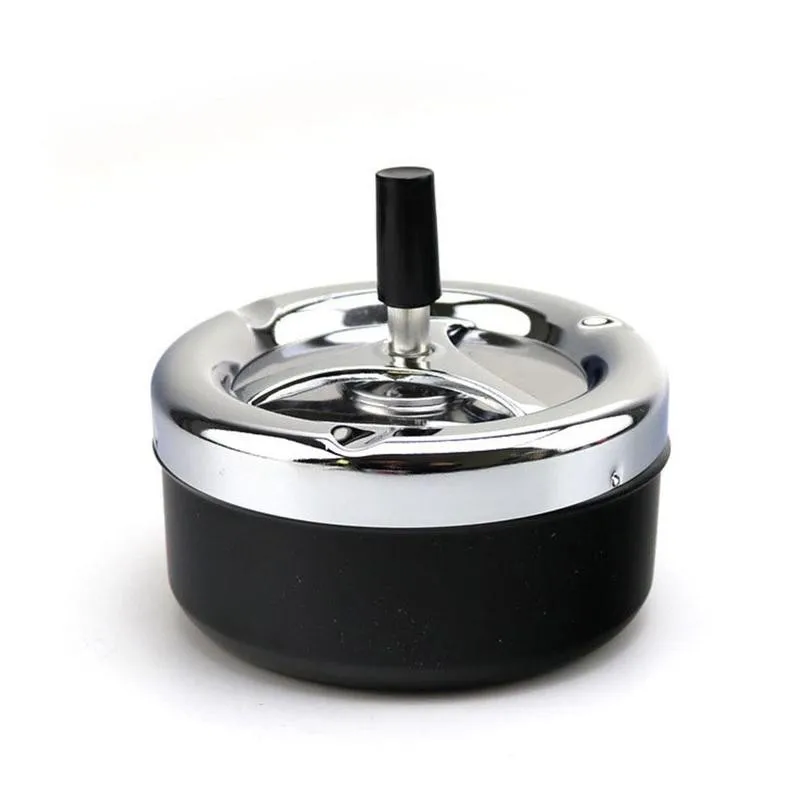 1pcs Windproof Press Rotating Lid Ashtray Metal Modern Rotating Ashtray For Men Home Office Hotel Smoker Gift
1pcs Windproof Press Rotating Lid Ashtray Metal Modern Rotating Ashtray For Men Home Office Hotel Smoker Gift