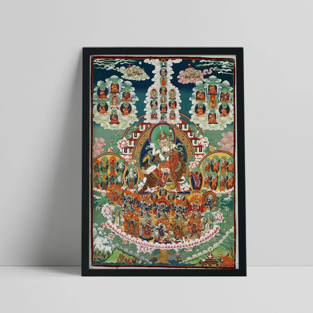 Thangka Poster, Mystical Oriental Style Art Prints, Ancient Chinese Murals, Vintage Classical Art Colored Drawing Home Art Decor
Thangka Poster, Mystical Oriental Style Art Prints, Ancient Chinese Murals, Vintage Classical Art Colored Drawing Home Art Decor