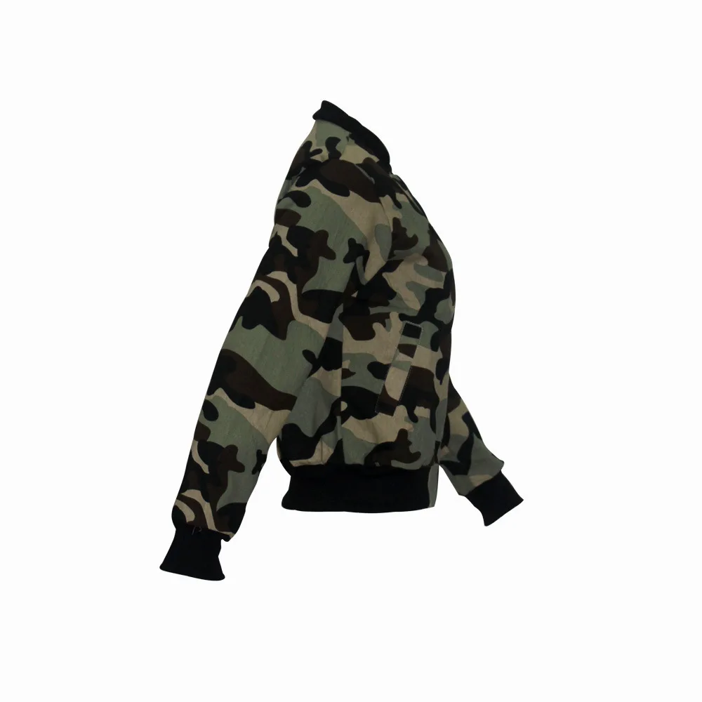 2020 Women Jacket New Fashion Long-Sleeved Camouflage Jacket Fashion Streetwear Large Size Tops
2020 Women Jacket New Fashion Long-Sleeved Camouflage Jacket Fashion Streetwear Large Size Tops