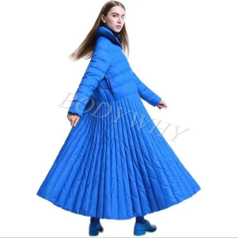 Womens Ladies Fashion Down Jacket Flared Long Coat Outwear Plus Size Skirt Dress Style Winter Down Coat Big Size
Womens Ladies Fashion Down Jacket Flared Long Coat Outwear Plus Size Skirt Dress Style Winter Down Coat Big Size