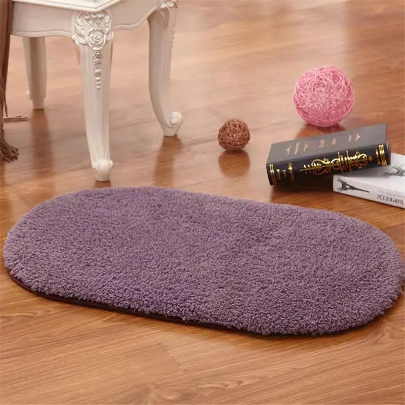 Mats Indoor Fluffy Rug Carpet Thick Carpets Non-slip Bathroom Mats Foam Bath Ellipse Small Carpet for Living Room
Mats Indoor Fluffy Rug Carpet Thick Carpets Non-slip Bathroom Mats Foam Bath Ellipse Small Carpet for Living Room