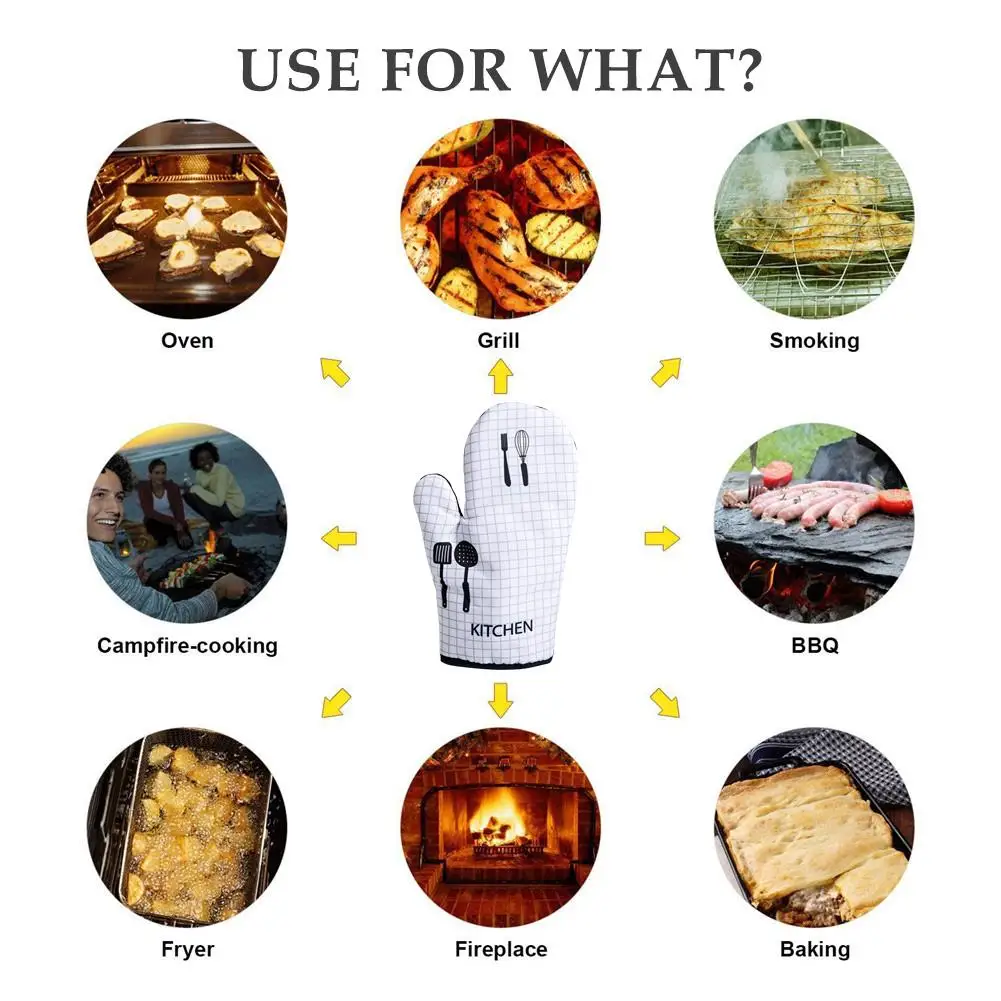 Baking Insulation Gloves Prevention Barbecue Heat-proof Gloves for High-temperature Microwave Oven Baking Tools
Baking Insulation Gloves Prevention Barbecue Heat-proof Gloves for High-temperature Microwave Oven Baking Tools