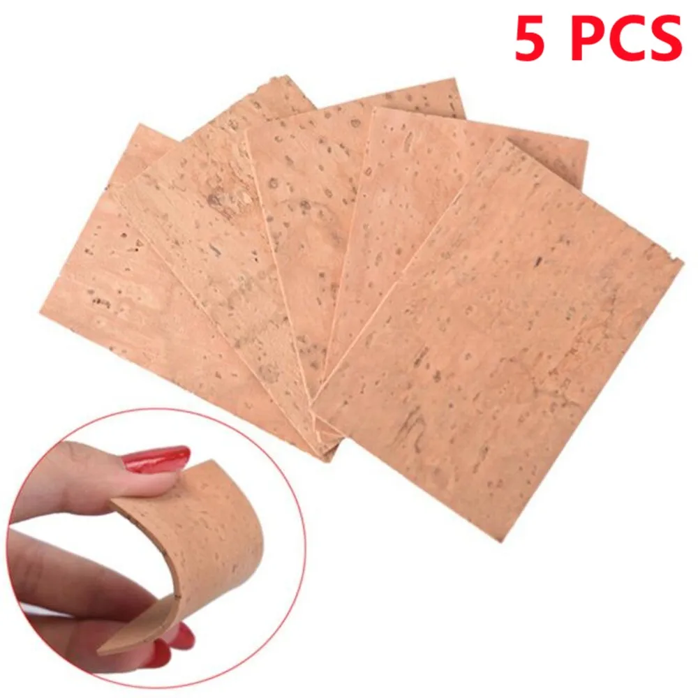 5 Pack Saxophone Neck Cork Sheet Style For Treble / Alto / Tenor Saxes Saxophone Parts Accessories 60/65*40*2mm
5 Pack Saxophone Neck Cork Sheet Style For Treble / Alto / Tenor Saxes Saxophone Parts Accessories 60/65*40*2mm