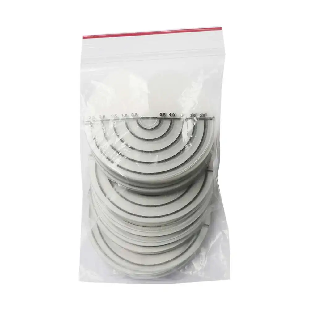 50Pcs Clear PVC Frosted Material Single Hole Round Spacer Template Heat Glue Shield Scalp Protector Guide Durable And Effivtive
50Pcs Clear PVC Frosted Material Single Hole Round Spacer Template Heat Glue Shield Scalp Protector Guide Durable And Effivtive