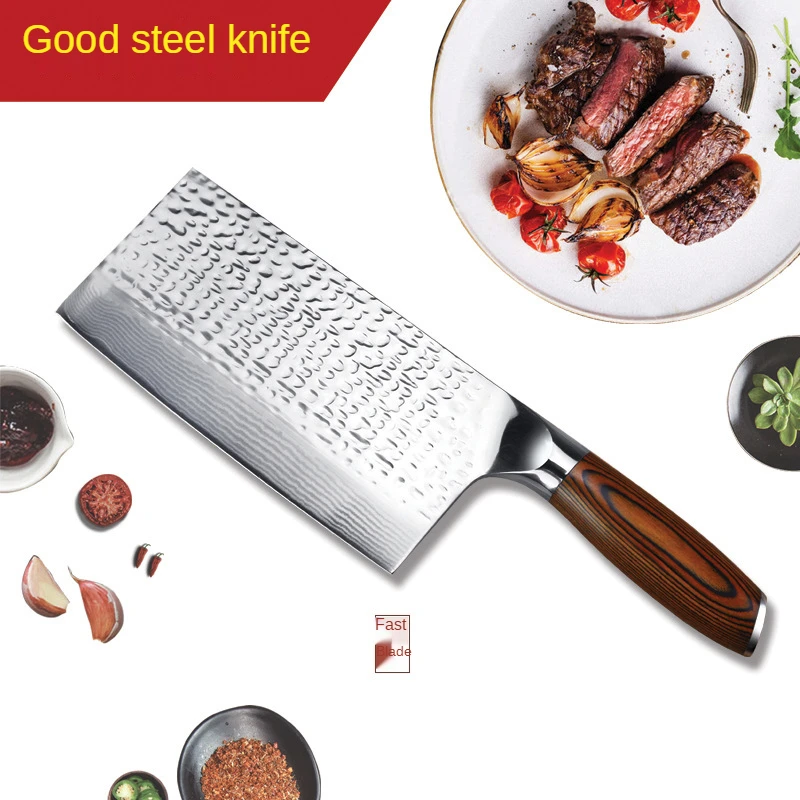 Damascus Steel Knife Forging Knife Household Sharp Kitchen Knife Meat Knife Hammer Knife in Stock Wholesale
Damascus Steel Knife Forging Knife Household Sharp Kitchen Knife Meat Knife Hammer Knife in Stock Wholesale