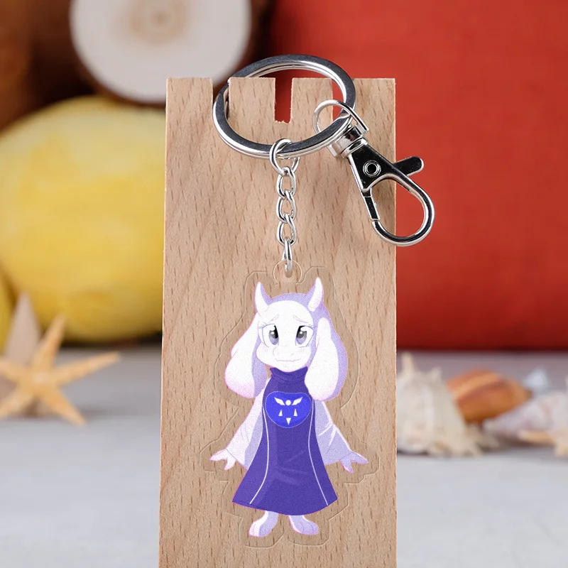 Cartoon Undertale Papyrus Undyne Acrylic Keychain Sans Frisk Acrylic Key Buckle Double-Sided Transparent Pendant
Cartoon Undertale Papyrus Undyne Acrylic Keychain Sans Frisk Acrylic Key Buckle Double-Sided Transparent Pendant