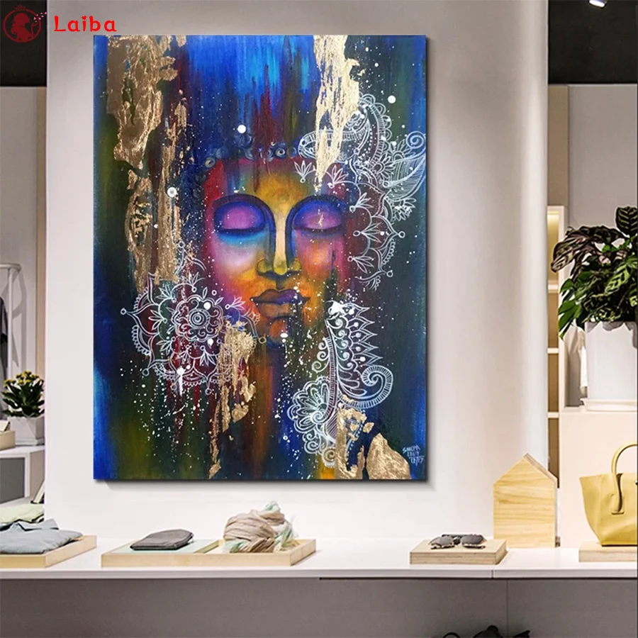 5d diy diamond painting Abstract art, painted Buddha statue, religion diamond painting cross stitch mosaic embroidery diamond
5d diy diamond painting Abstract art, painted Buddha statue, religion diamond painting cross stitch mosaic embroidery diamond