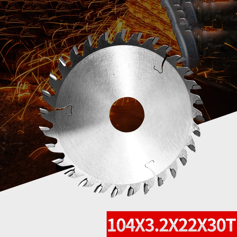 LIVTER round wood saw blade cutting blade for carbide edge banding machine 104X3.2X22X30T edge banding machine saw blade 
LIVTER round wood saw blade cutting blade for carbide edge banding machine 104X3.2X22X30T edge banding machine saw blade