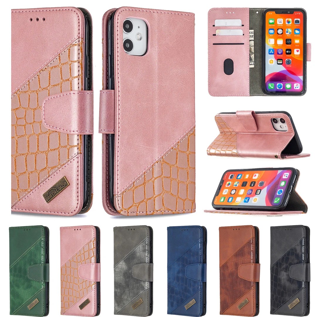Splice Leather Case for iPhone 13 12 mini 11 Pro Max XR XS SE 2020 6 7 8 Plus Flip Wallet Durable Crocodile Pattern Phone Bag
Splice Leather Case for iPhone 13 12 mini 11 Pro Max XR XS SE 2020 6 7 8 Plus Flip Wallet Durable Crocodile Pattern Phone Bag