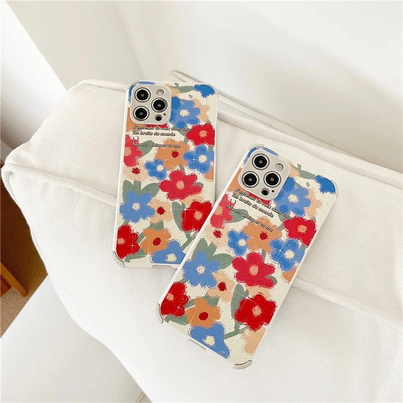 Retro color flowers oil painting art Japanese Phone Case For iPhone 12 11 Pro Max Xr Xs Max 7 8 Plus 7Plus case Cute Soft cover
Retro color flowers oil painting art Japanese Phone Case For iPhone 12 11 Pro Max Xr Xs Max 7 8 Plus 7Plus case Cute Soft cover