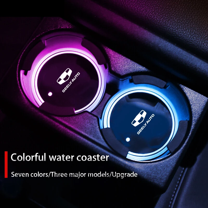 2PC For Geely Atlas Boyue NL3 Emgrand X7 EmgrarandX7 EX7 SUV GT GC9 Led Atmosphere Light Cup Luminous Coaster Holder
2PC For Geely Atlas Boyue NL3 Emgrand X7 EmgrarandX7 EX7 SUV GT GC9 Led Atmosphere Light Cup Luminous Coaster Holder