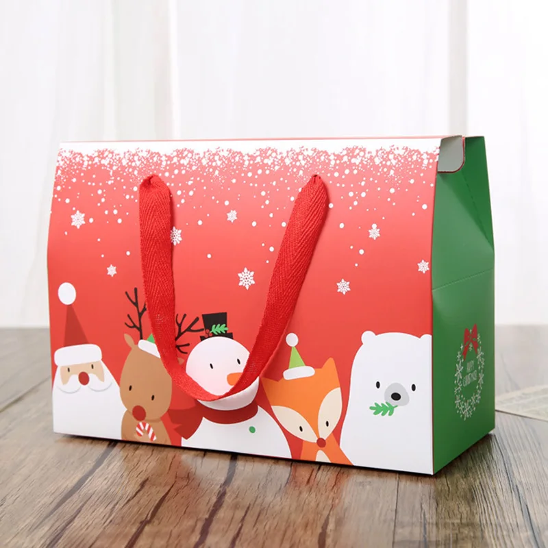 Large Dessert Gift Box Christmas Cartoon Animals Packing Box Sealed Storage Paper Box Durable Boxes For Party Favors Festival
Large Dessert Gift Box Christmas Cartoon Animals Packing Box Sealed Storage Paper Box Durable Boxes For Party Favors Festival