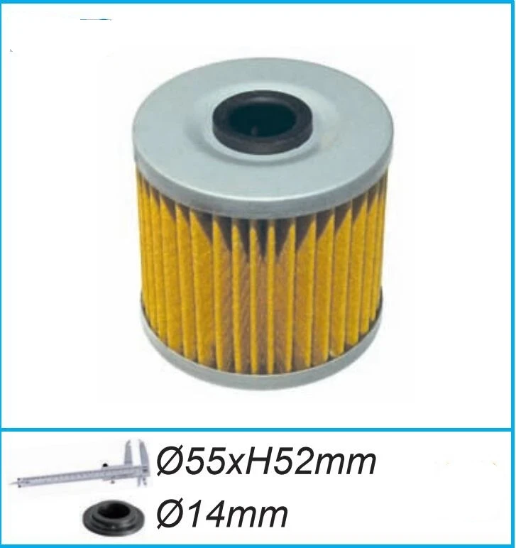 Motorcycle Oil Filters For Kawasaki KLX650 KLX650R Z200 BJ250 KL250 KZ250 Z250 KL600 KL650 KLF220 KLF250 KSF250 KEF300 KLF300
Motorcycle Oil Filters For Kawasaki KLX650 KLX650R Z200 BJ250 KL250 KZ250 Z250 KL600 KL650 KLF220 KLF250 KSF250 KEF300 KLF300
