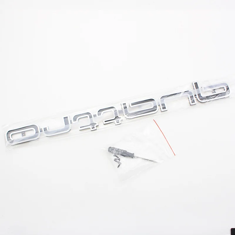 3D ABS Car Sticker Auto Grille Emblem Quattro Decals for Audi Sline Quattor Badge A3 A4 A5 A6 A7 A8 Q3 Q5 Q7 S3 S4 S5 S6 RS3 RS4
3D ABS Car Sticker Auto Grille Emblem Quattro Decals for Audi Sline Quattor Badge A3 A4 A5 A6 A7 A8 Q3 Q5 Q7 S3 S4 S5 S6 RS3 RS4