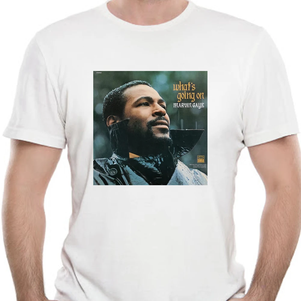 Футболка MARVIN GAYE, Whats Go On футболка с изображением обложки Cd, винилового диска, маленькая, средняя, крупная или стандартная, высококачественная...
Футболка MARVIN GAYE, Whats Go On футболка с изображением обложки Cd, винилового диска, маленькая, средняя, крупная или стандартная, высококачественная...