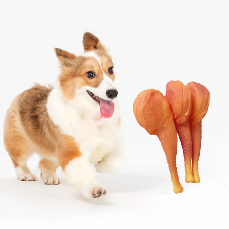 Pet Simulation Simulation drumstick vocal toyvocal toy Squeaky Dog Ball Toys For Small Dogs Rubber Chew Puppy Toy Dog Stuff Toys
Pet Simulation Simulation drumstick vocal toyvocal toy Squeaky Dog Ball Toys For Small Dogs Rubber Chew Puppy Toy Dog Stuff Toys